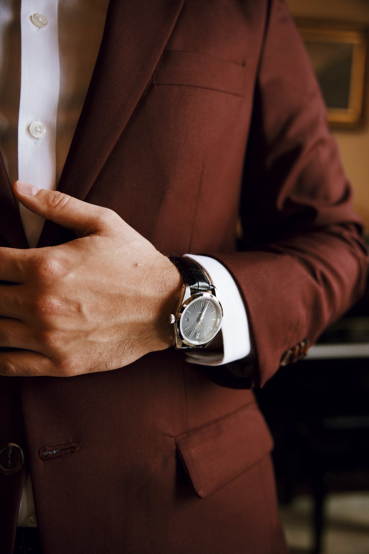 CLUJ Hades automatic watch worn daily on the wrist